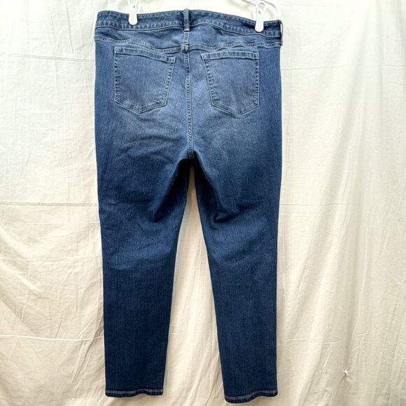Torrid Boyfriend Straight Vintage Stretch Mid-Rise Jean Women +14R 2 In The Bush - Picture 4 of 9